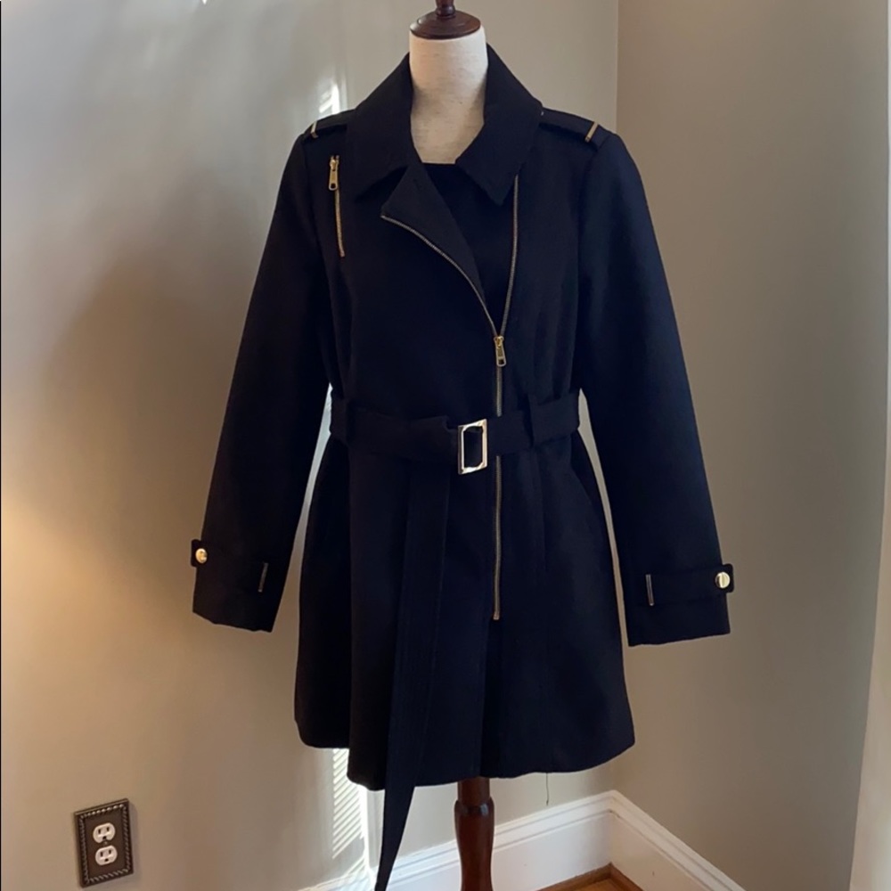 Black Rivet Coat